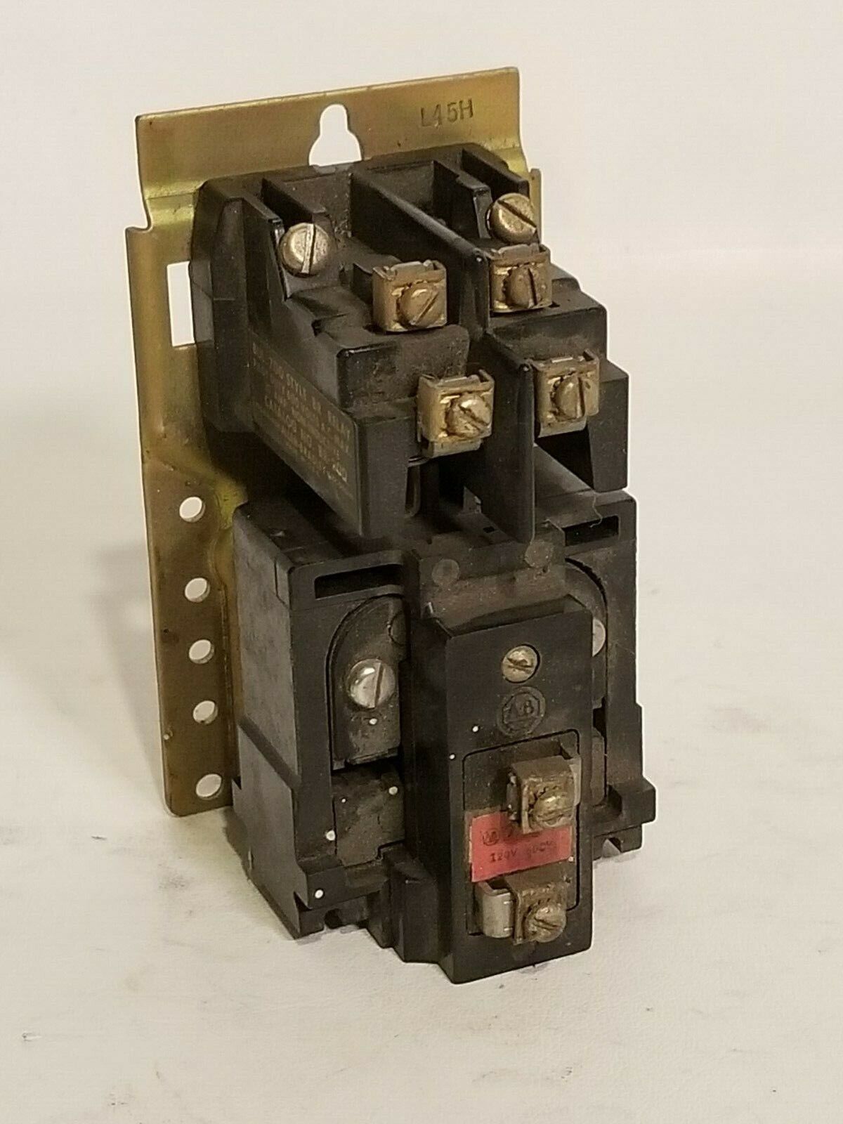 Allen Bradley 700-BR-200 Relay 10A Non-inductive with coil 76A86 120V 60Cy