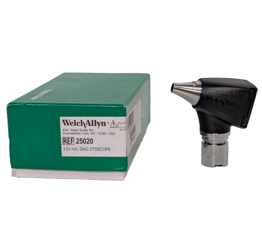 Welch Allyn 25020 Halogen Diagnostic Otoscope Head 3.5V