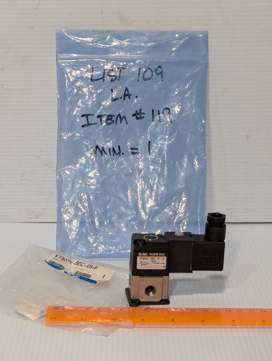 SMC VT307V-5DZ-01-F Solenoid Valve - Free Shipping+Returns