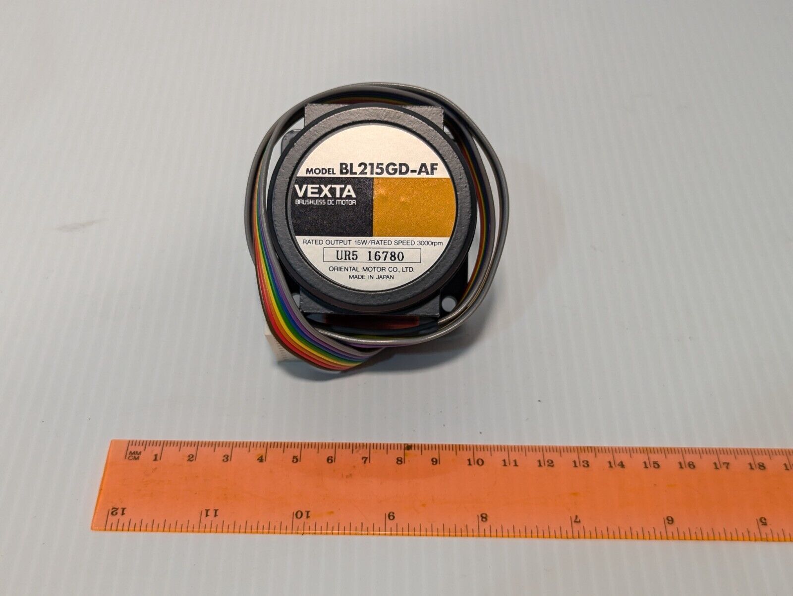 Vexta BL215GD-AF Brushless DC Motor, 3000RPM, 15W - Free Shipping