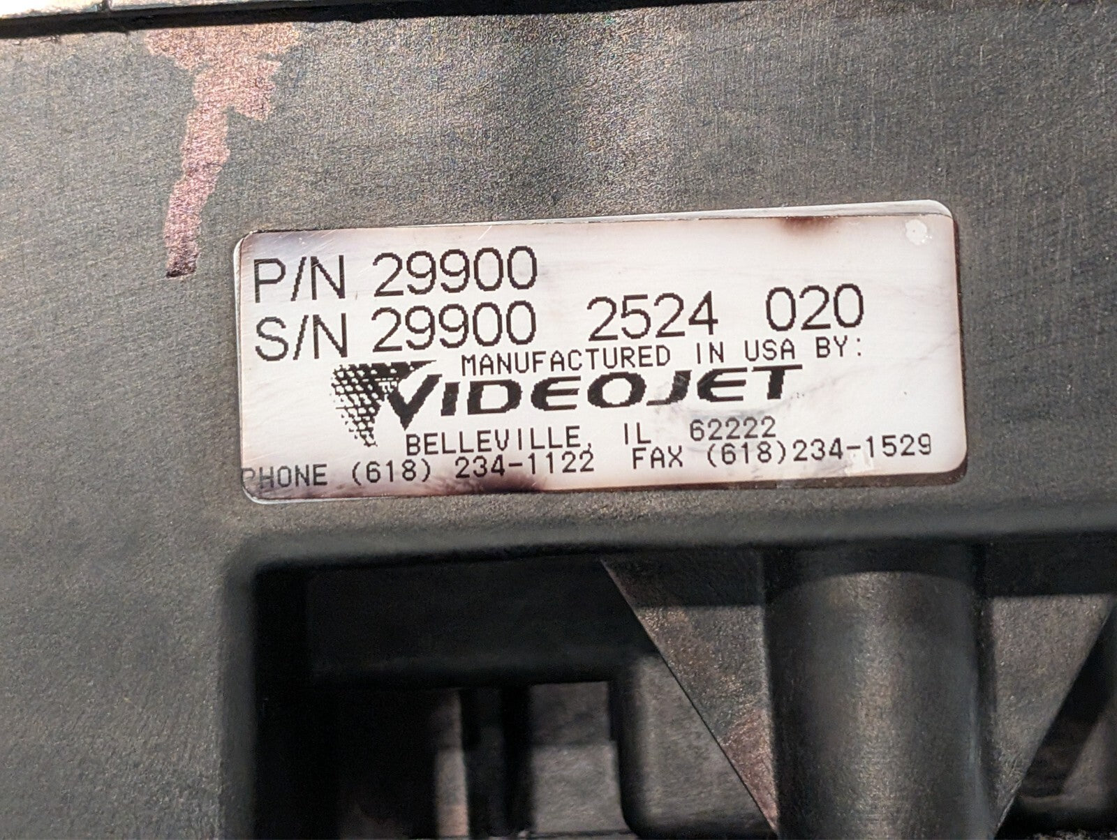 Videojet 29900 Ink System Series 2000, Marsh Unicorn as pictured, 3324-067