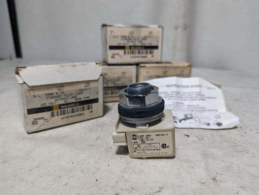 Square D 9001KP11 standard pilot light, Class 9001, Series H, Type KP11, 120VAC