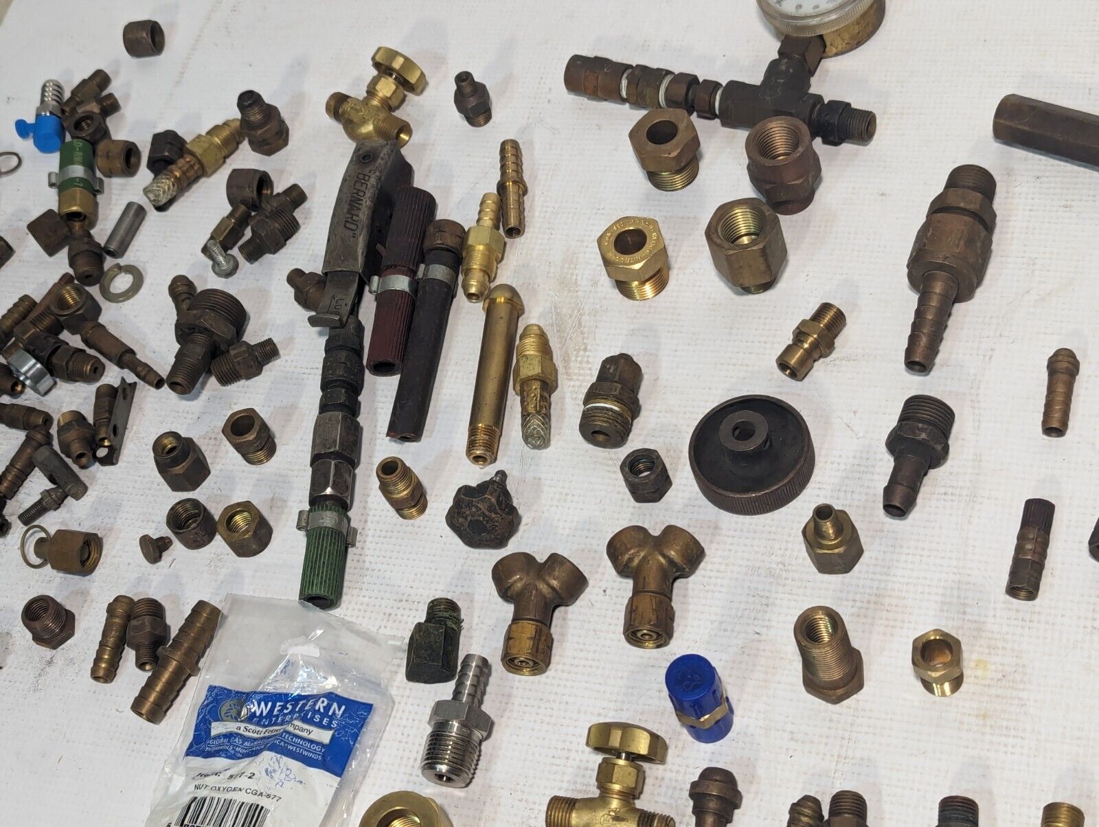 Large Lot of Connector Valves and Other Welding Goodies - Free Shipping