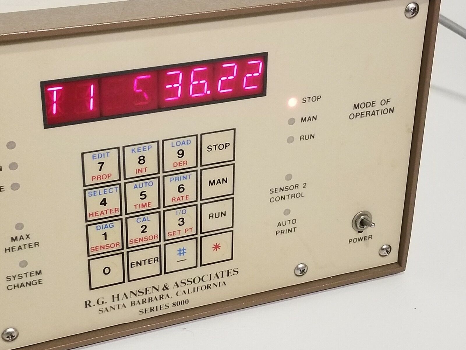 RG Hansen & Assoc. Series 8000 Programmable Cryostat Temperature Control
