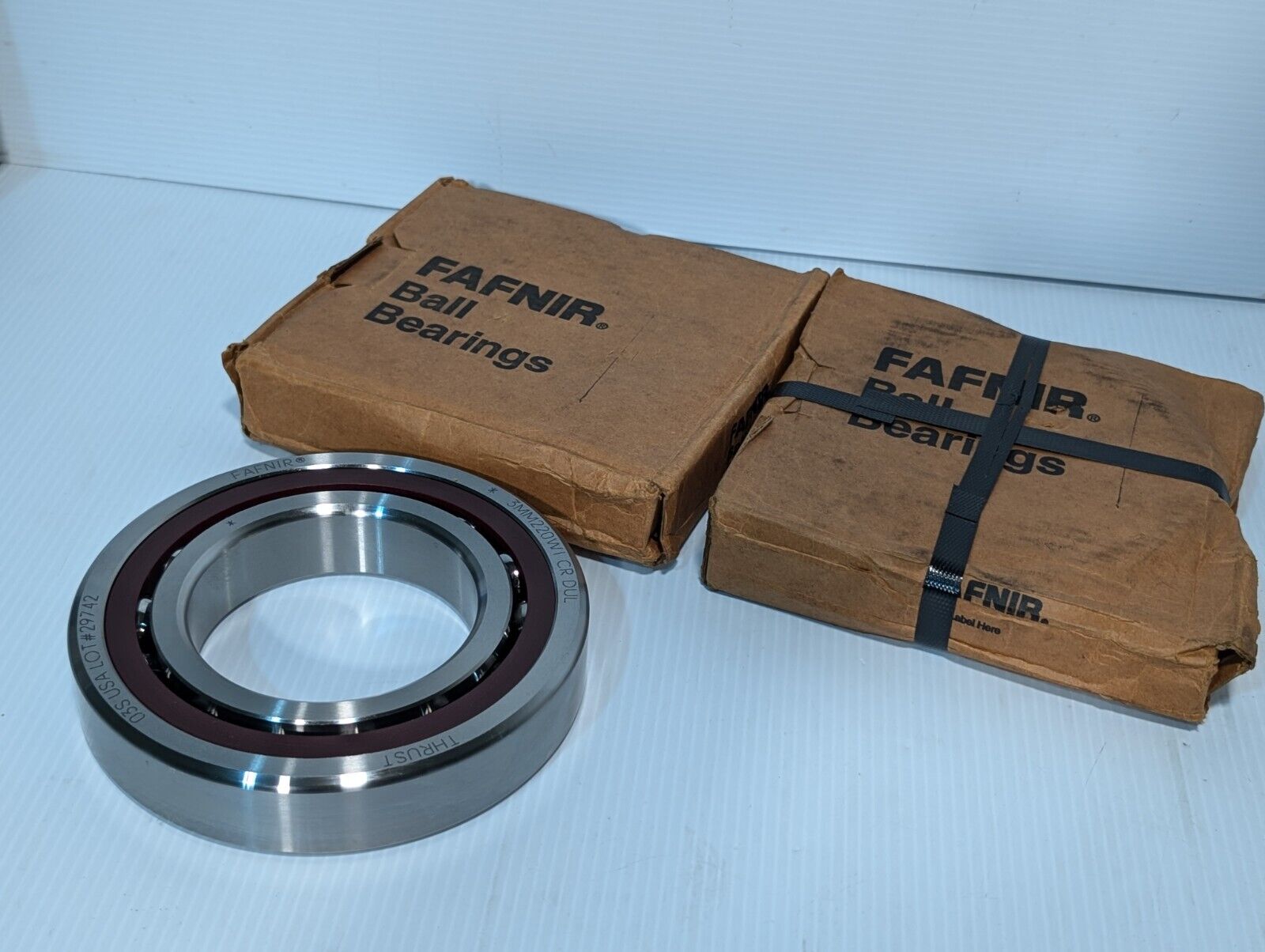 2 PCS Fafnir 3MM220WI CR DUL Extra Precision Ball Bearing (Set) - Free Shipping