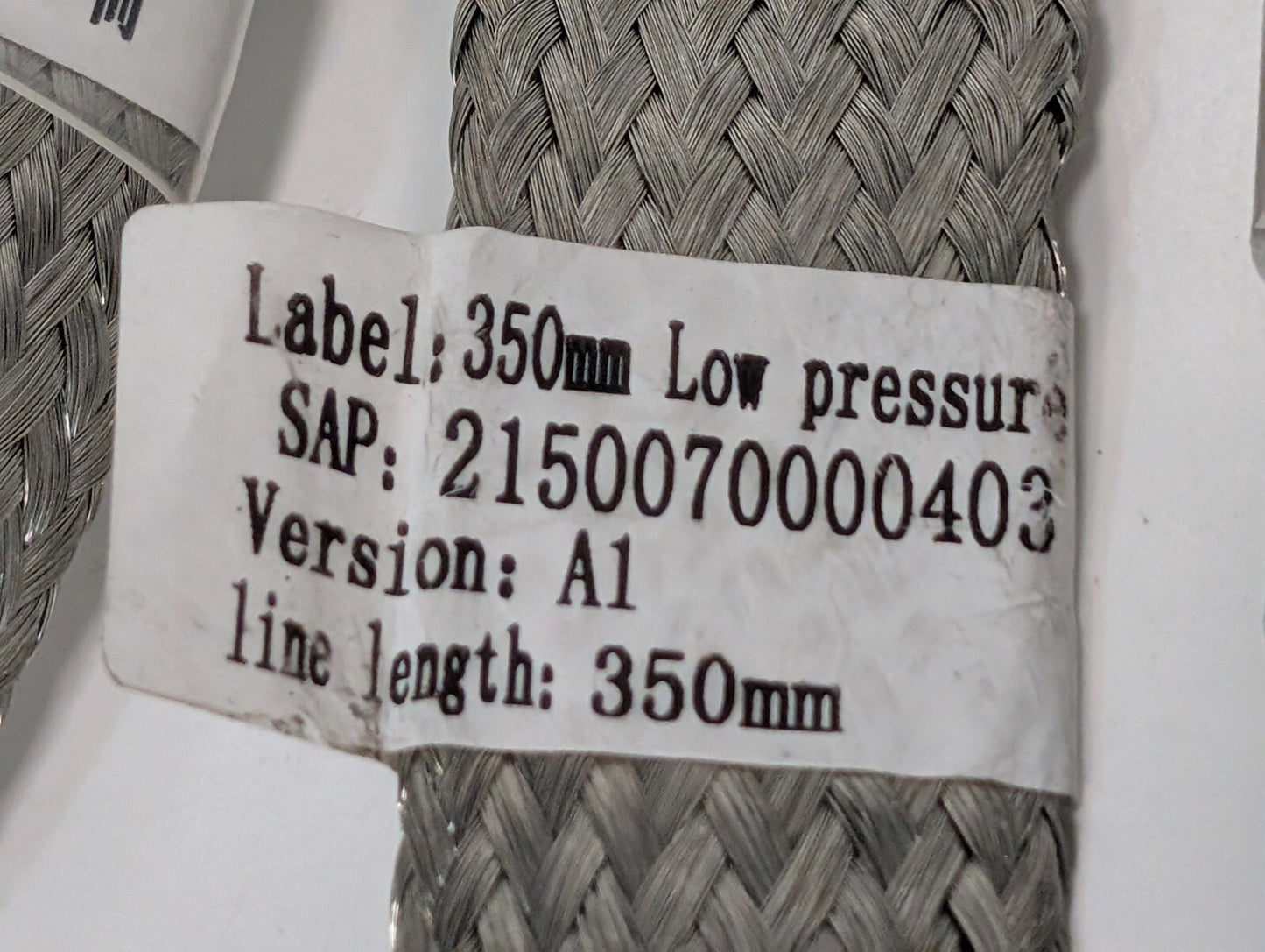 350mm Line Strength Low-Pressure Tinned Copper Braided Grounding Belt