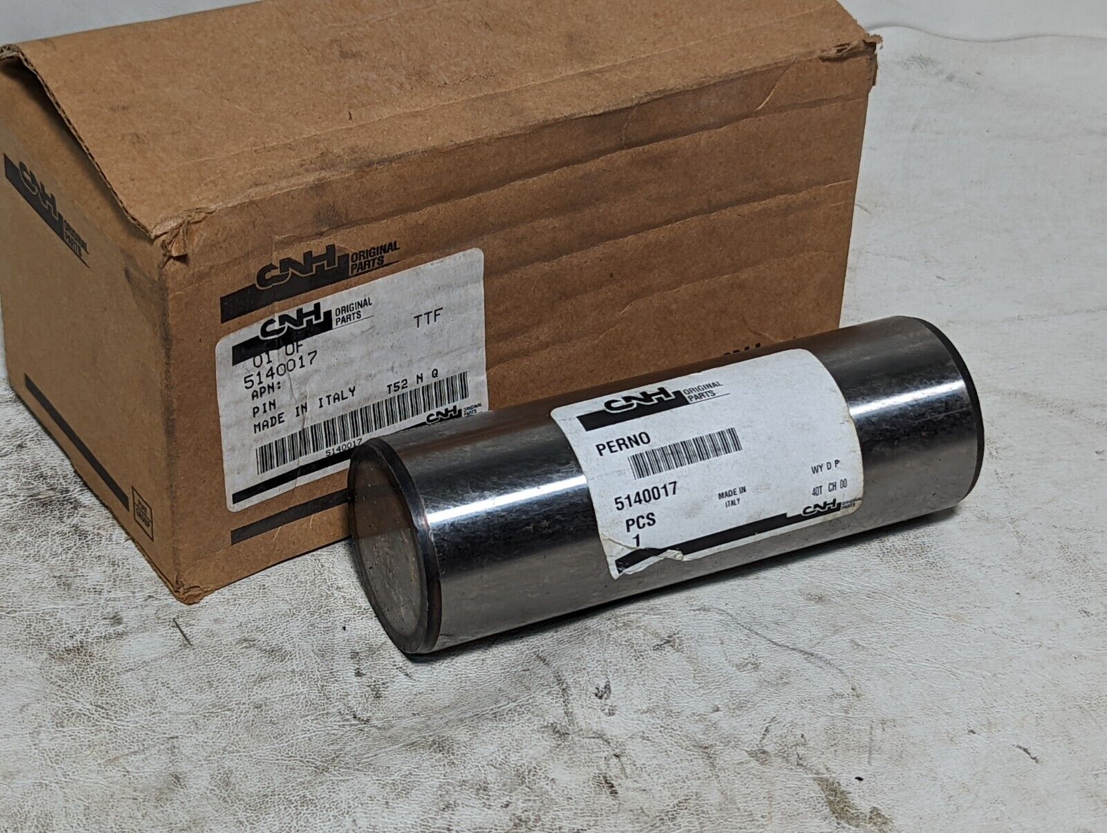 CNH 5140017 perno, pin 52.65mm OD x 153.00mm