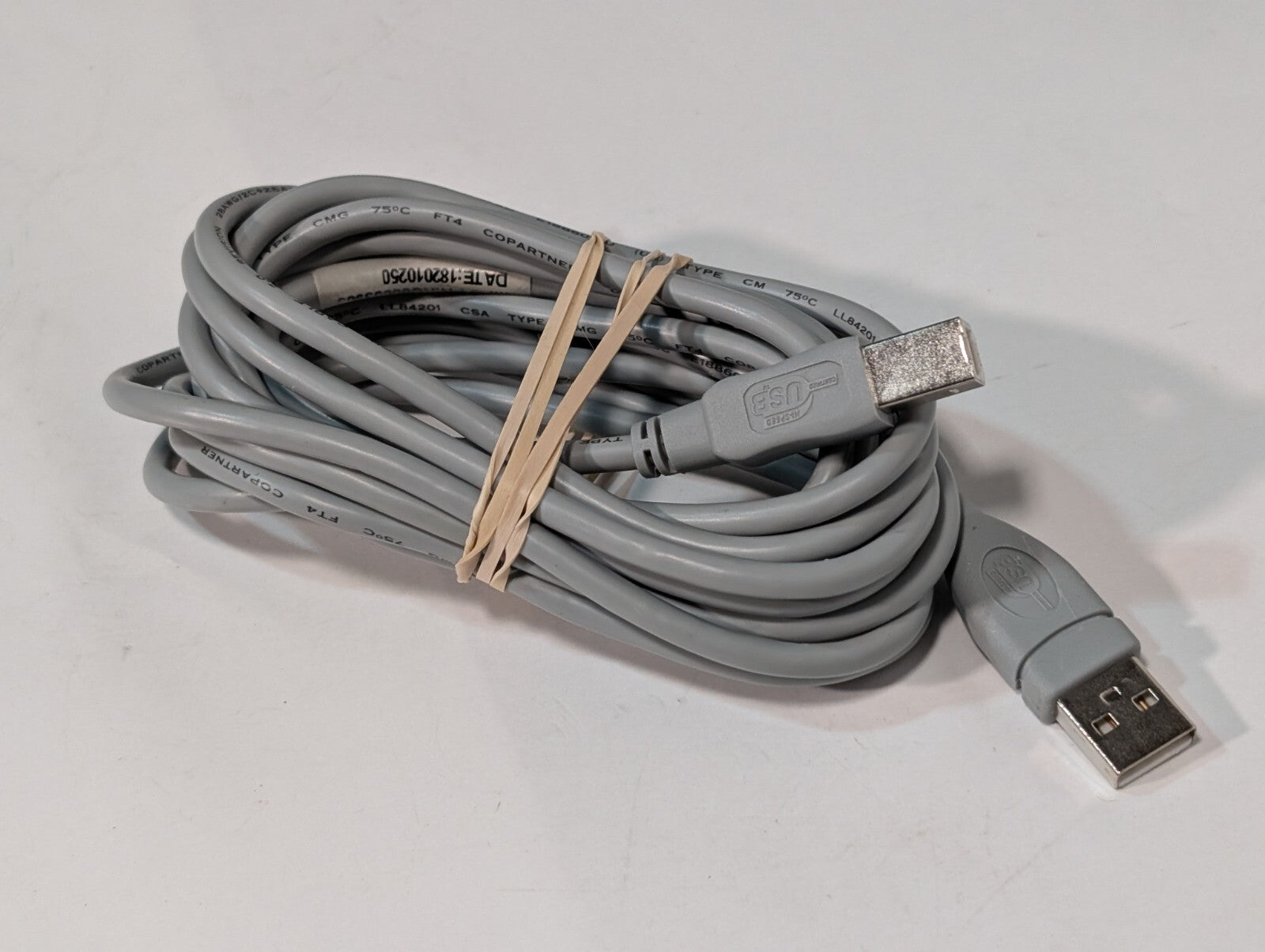 (36) USB 2.0 Cable Type-A Male to Type-B Male 10' High Speed M1172953 KC00003903