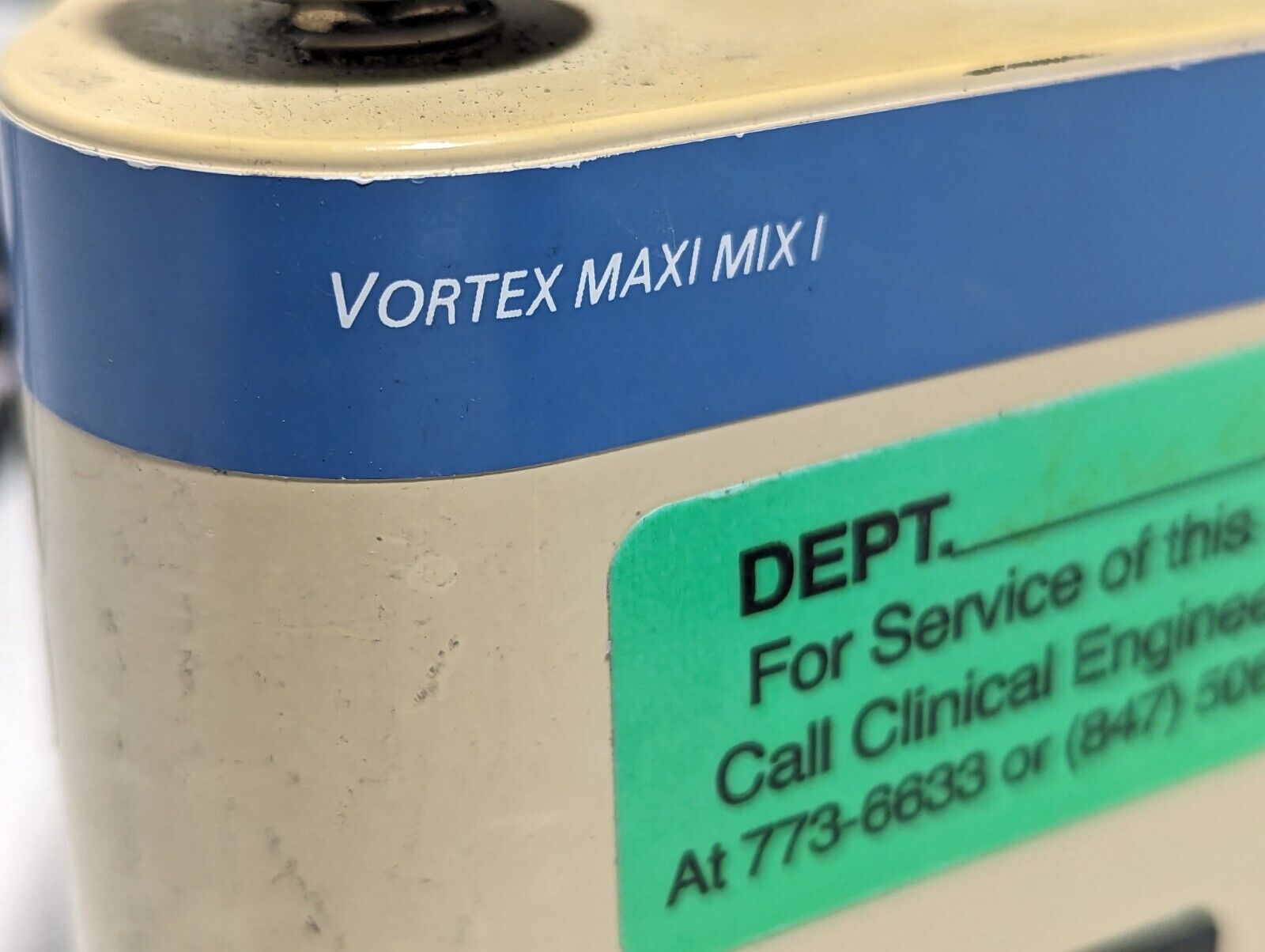 Thermo Scientific M16715 MaxiMix Vortex Mixer, 120VAC, 0.4A, 24W
