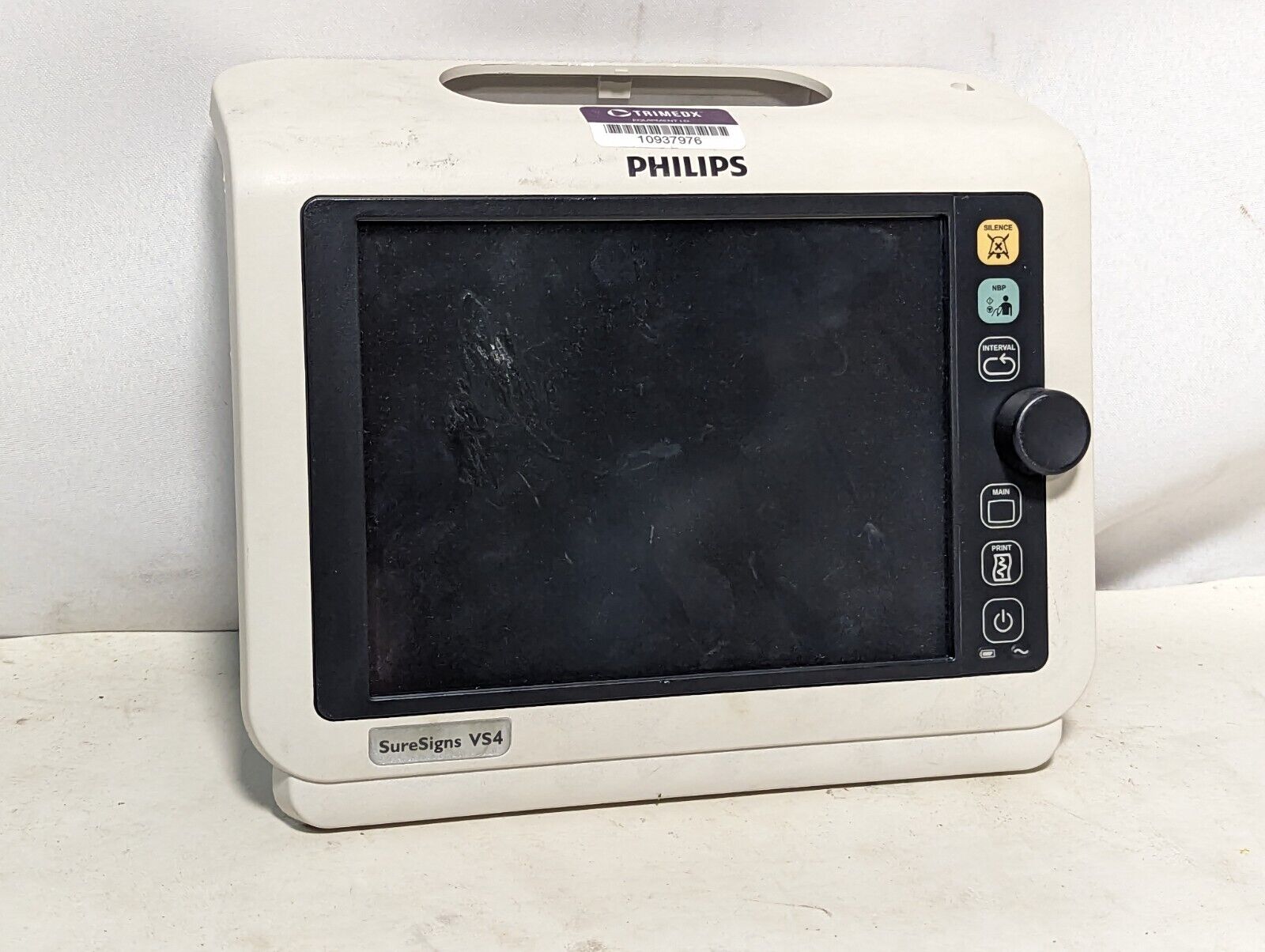 Philips SureSigns VS4 front plate, monitor, and board 453564306121
