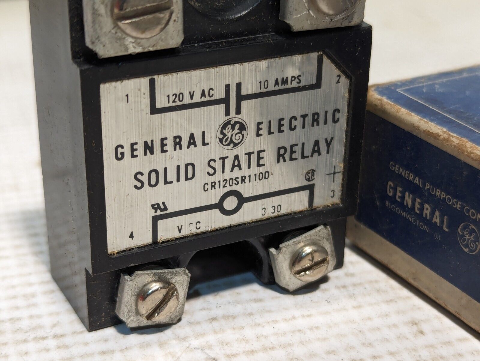 General Electric Solid State Relay CR120SR110D - Free Shipping