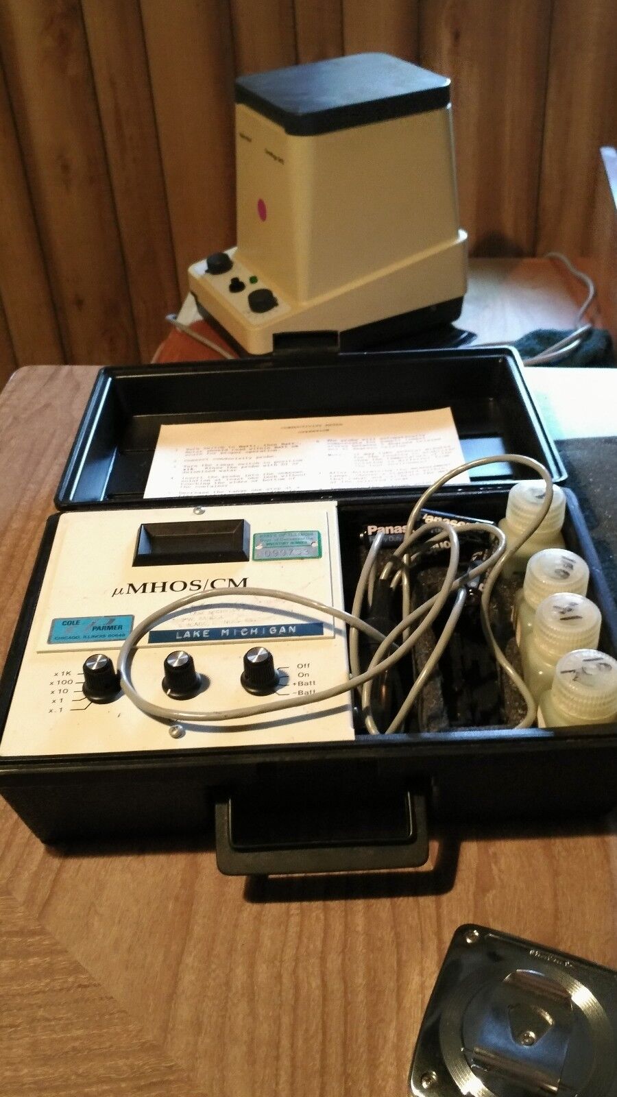 Cole Parmer Conductivity Test Kit
