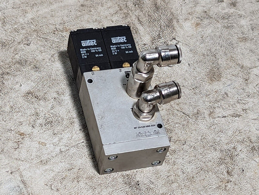 AirTec M20 MF-24-530-HNX-XXX Solenoid Valve, 24V, 2W, 84mA