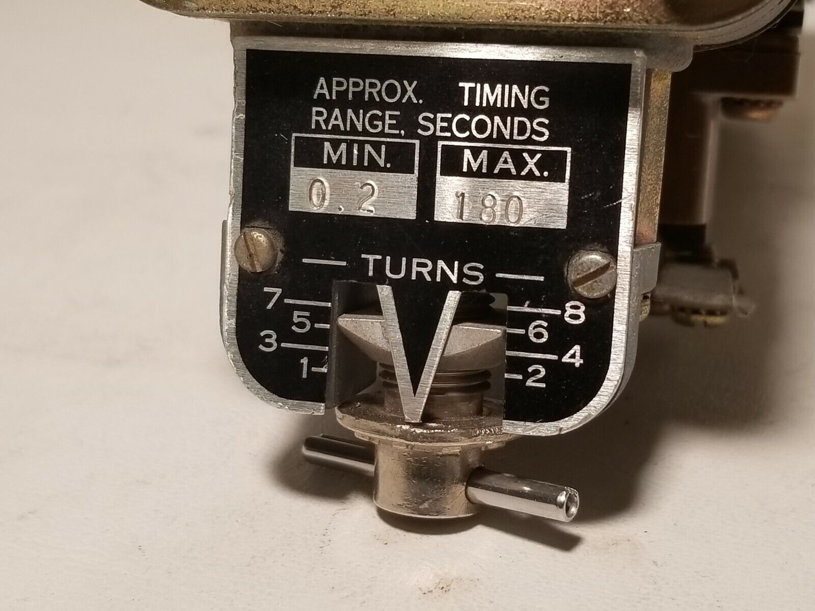 Square D 9050 pneumatic timing relay, timer