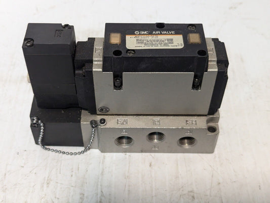 SMC NVFS3100-5FZB Pneumatic Solenoid Valve, 21-26vdc, 0.1 ~ 1 MPa -Free Shipping