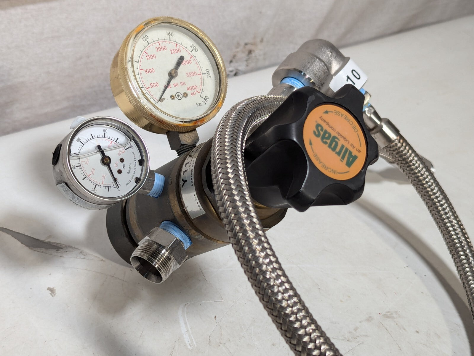 Air Gas Y11750500 Servo Dome Gas Regulator 500PSIG