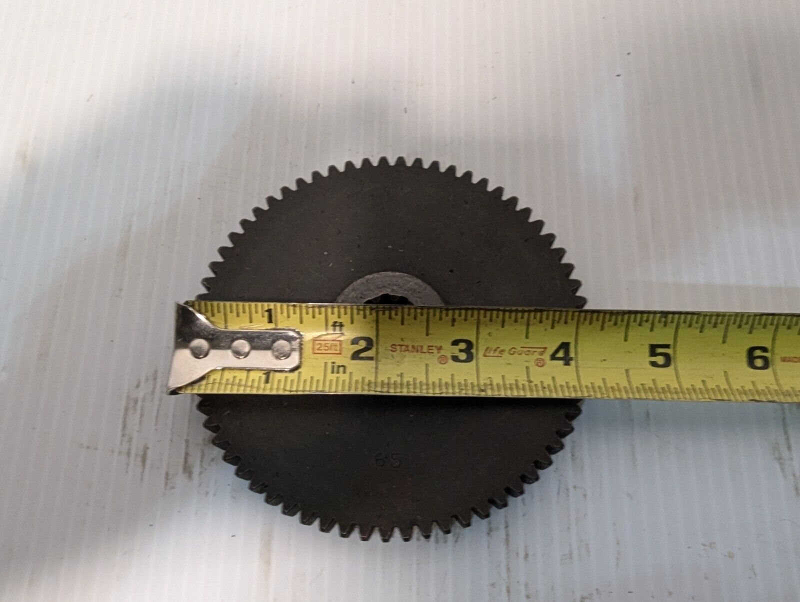 65 Tooth Gear 4.25" Outer Diameter 11 Tooth .75" Bore .5" Thick - Free Shipping