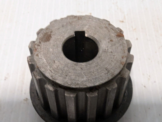 Unbranded 16L100F 16-Tooth Timing Pulley 5/8" Keyed Bore 1" Belt - Free Shipping