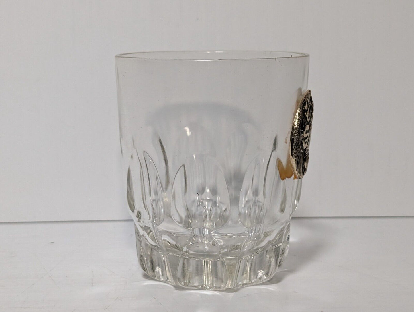 Vintage Greek Emblem Whisky Glass