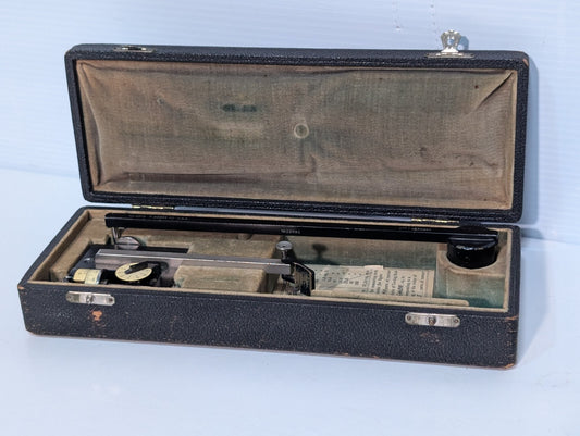 Vintage F. Weber - No 28993 Compensating Polar Planimeter with Hard-shell Case
