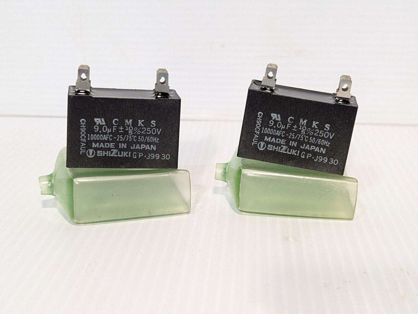 Lot of 2 Shizuki CH90CFAUL Capacitor 9uF 10000AFC - Free Shipping+Returns