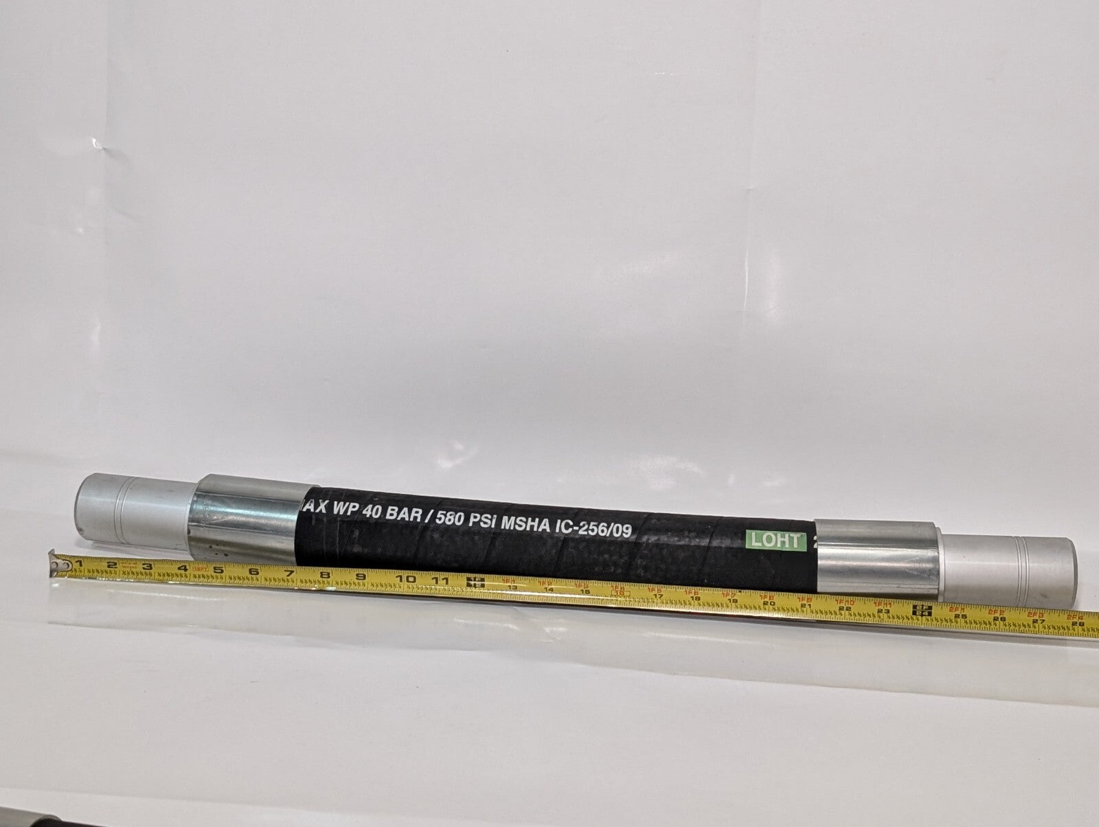 (1) Hydraulic Hose 2" LOHT EN853 1 SN DN 50, 40 BAR / 580 PSI, MSHA IC-256/09