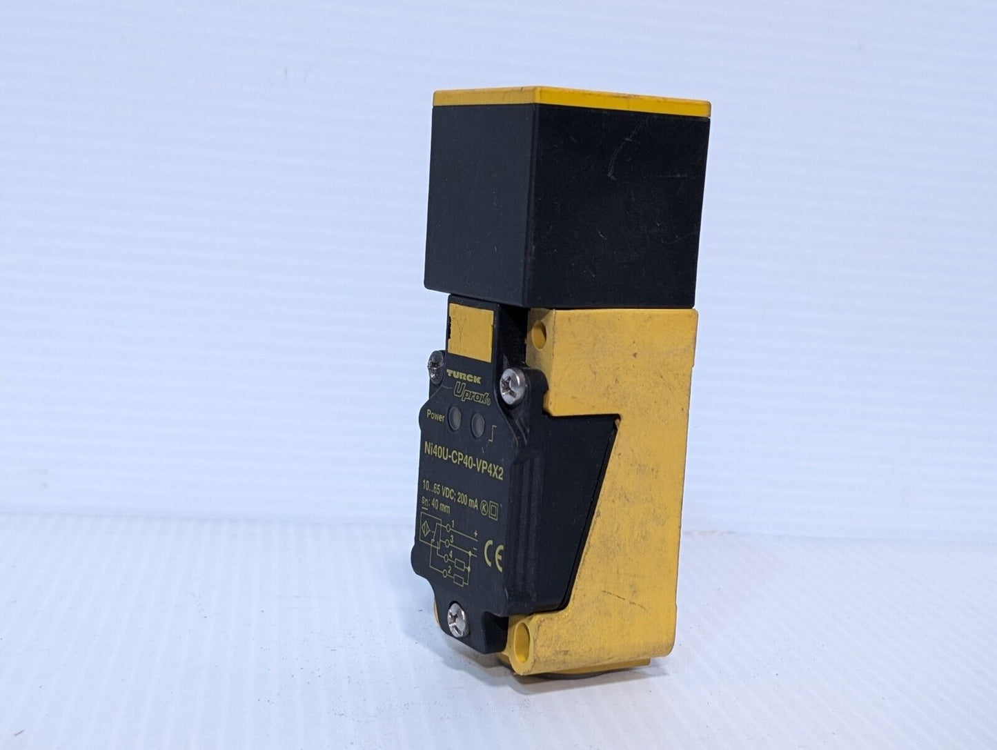 Turck NI40U-CP40-VP4X2 Inductive Proximity Switch Sensor, 10-65 VDC, 200 mA,40mm