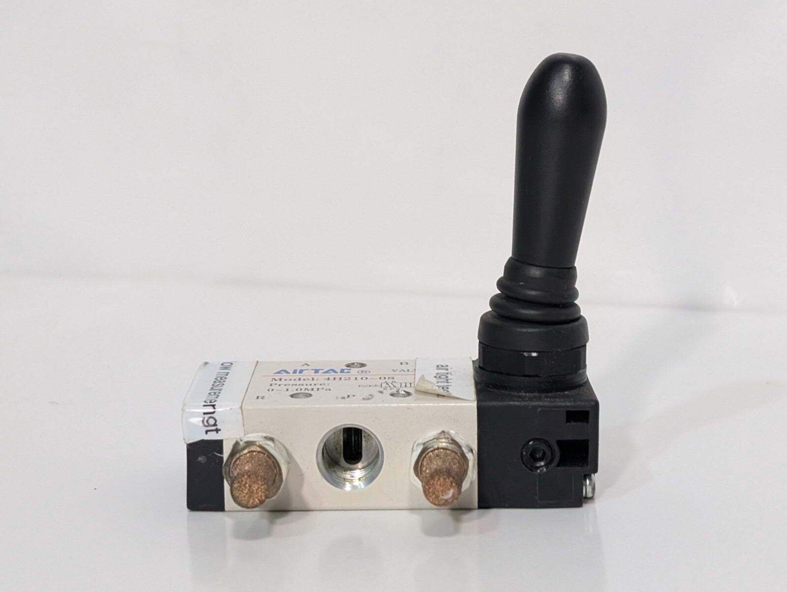AIRTAC 4H210-08 Actuator Pneumatic 5/2 Way Manual Lever Hand Pull Valve, 4H21008