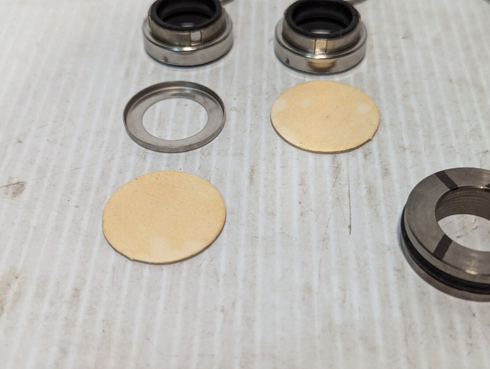Lot of 3 Unidentified Mechanical Shaft Seals, + Addt'l Components -Free Shipping