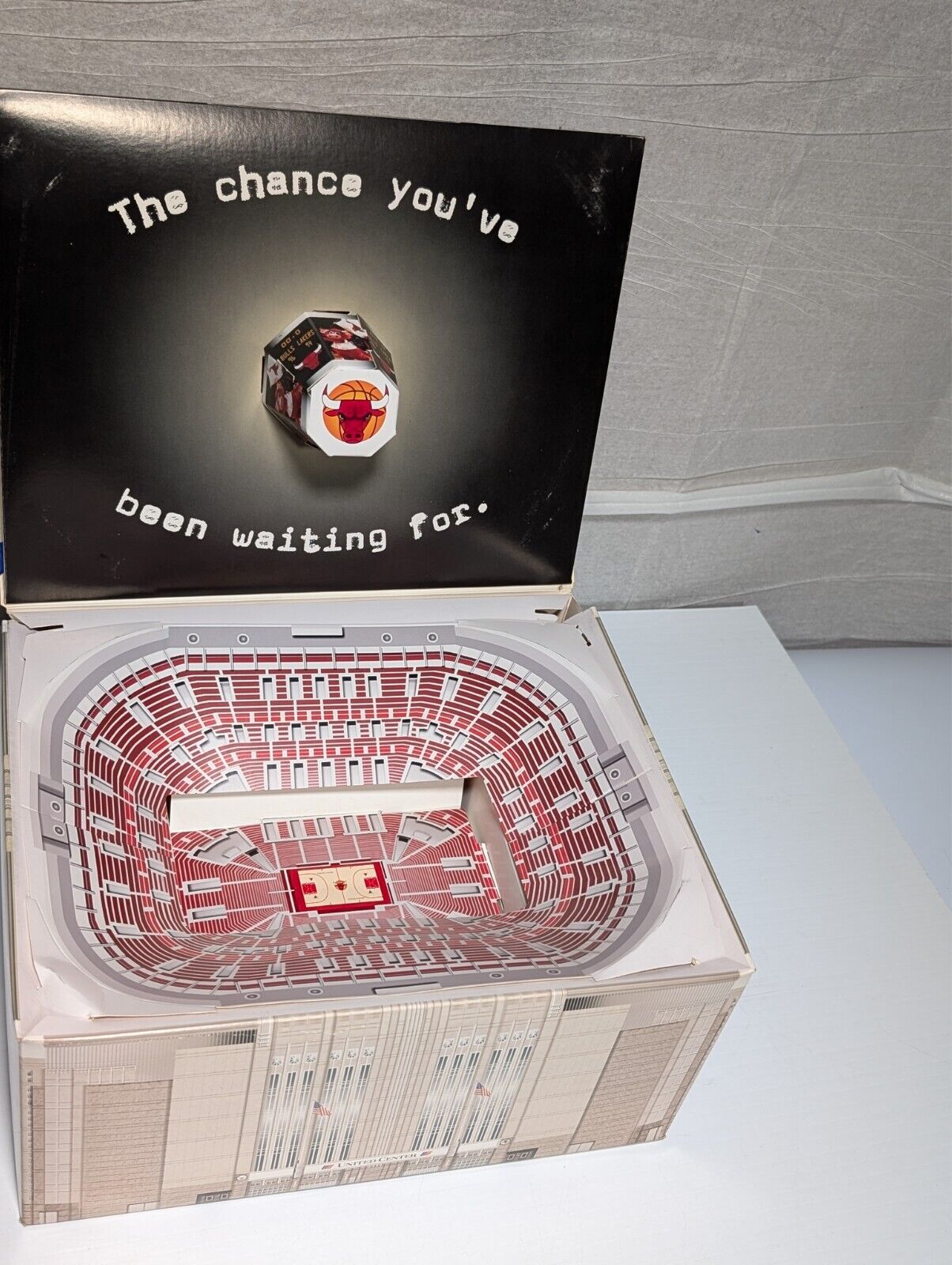 United Center Replica Stadium Chicago Bulls Blackhawks DNC Fold-Out