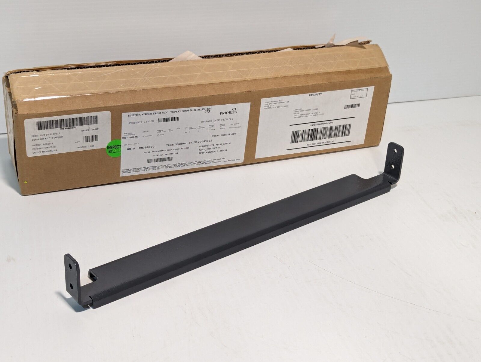 3915-12-000-3832 167K427H01 Shelf End Stop - Free Shipping