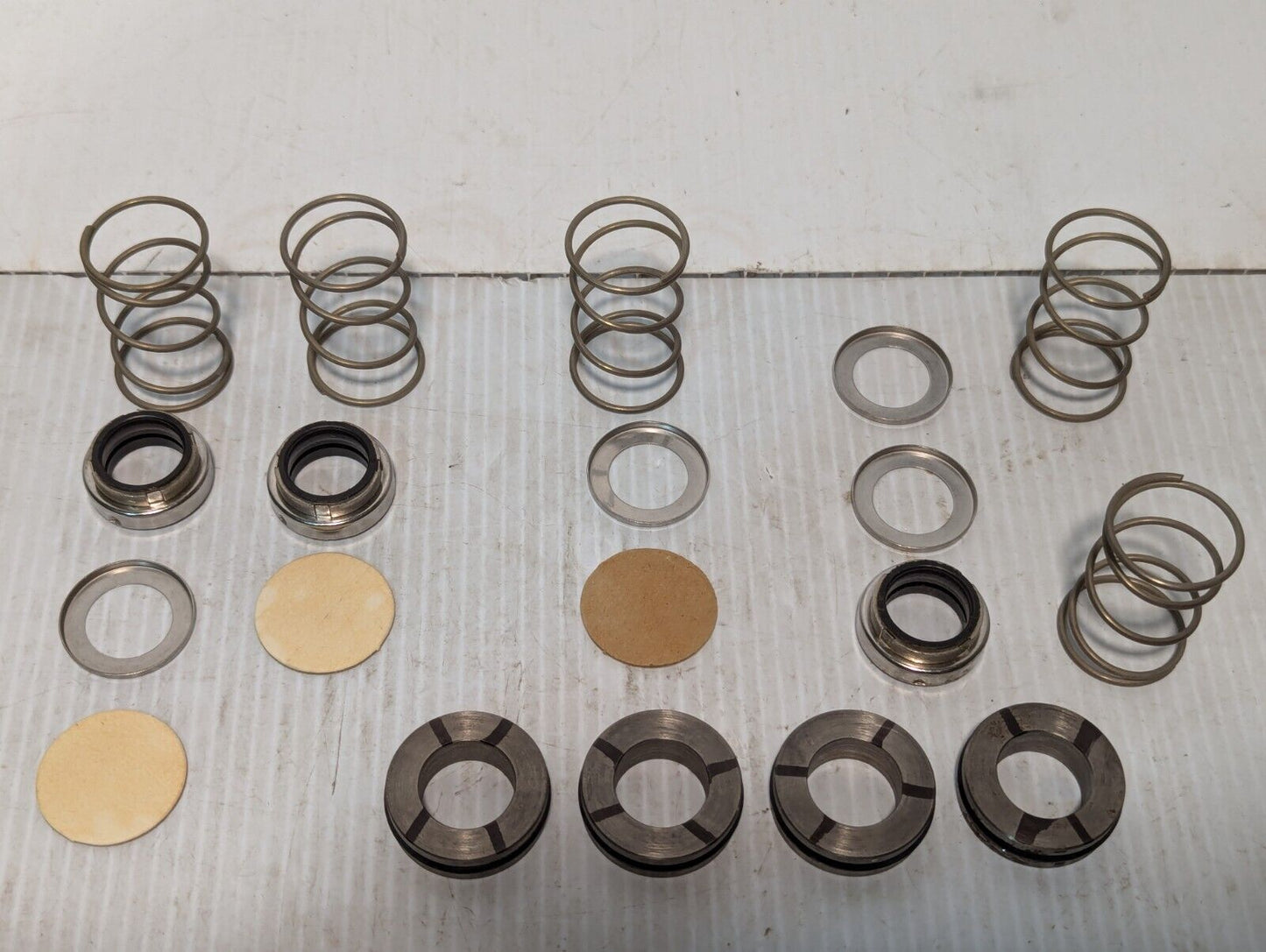 Lot of 3 Unidentified Mechanical Shaft Seals, + Addt'l Components -Free Shipping
