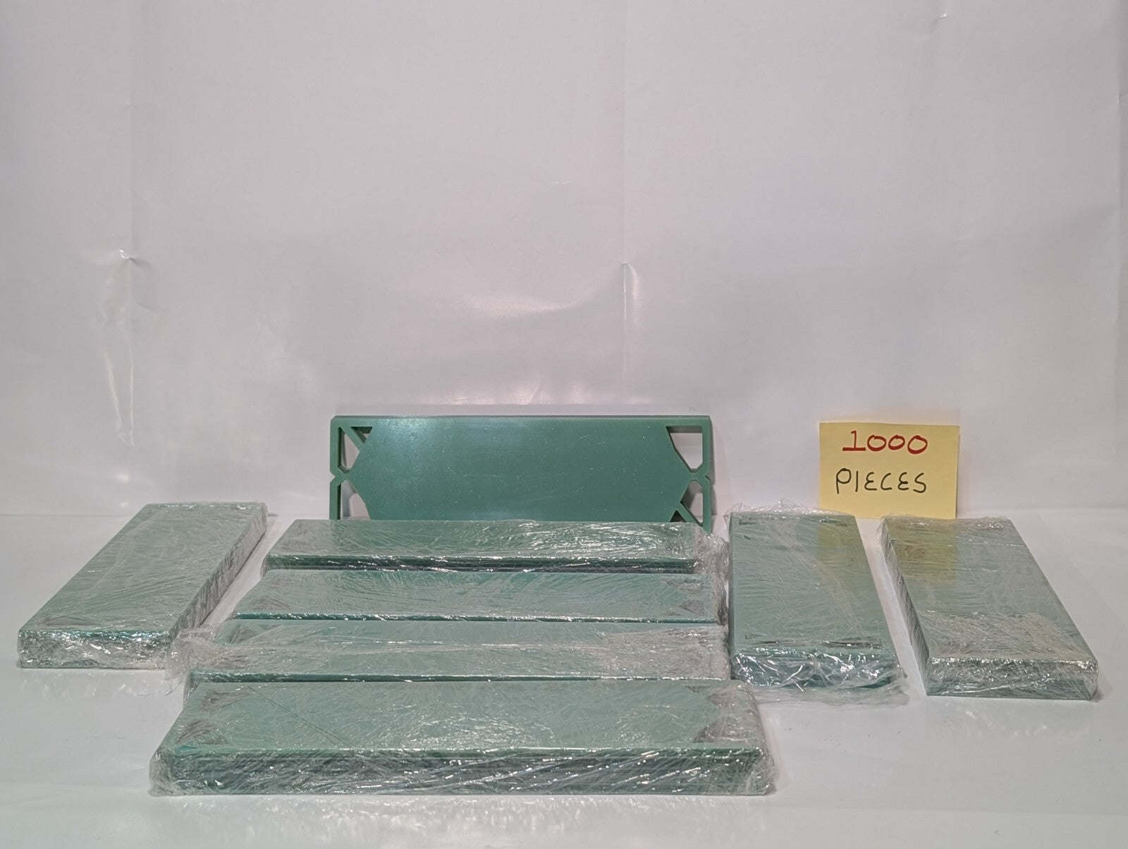 1000 Hyzon Motors Custom Components Jade Green Art Craft Repurpose Geometric