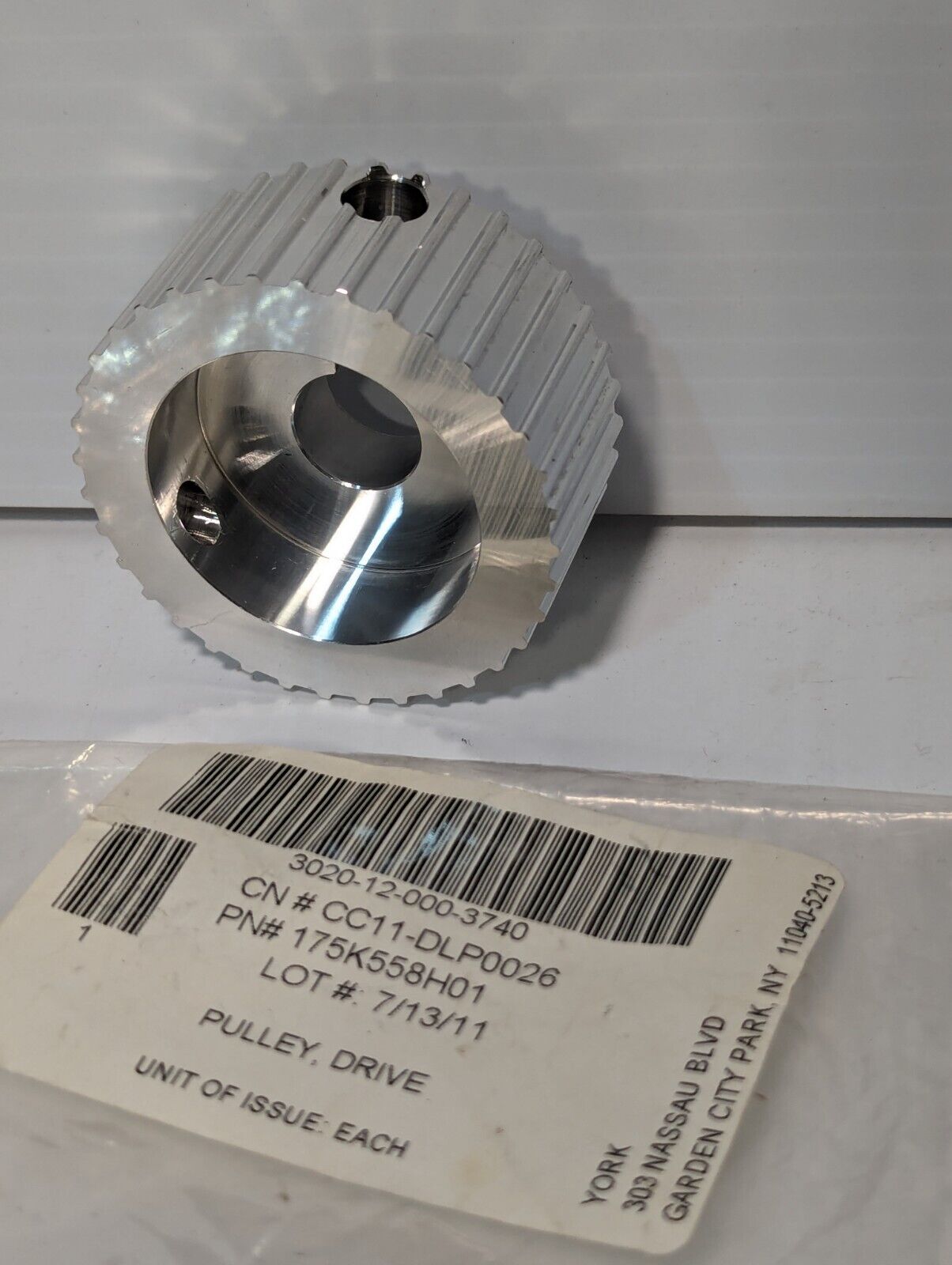 York Pulley Drive 175K558H01 - Free Shipping