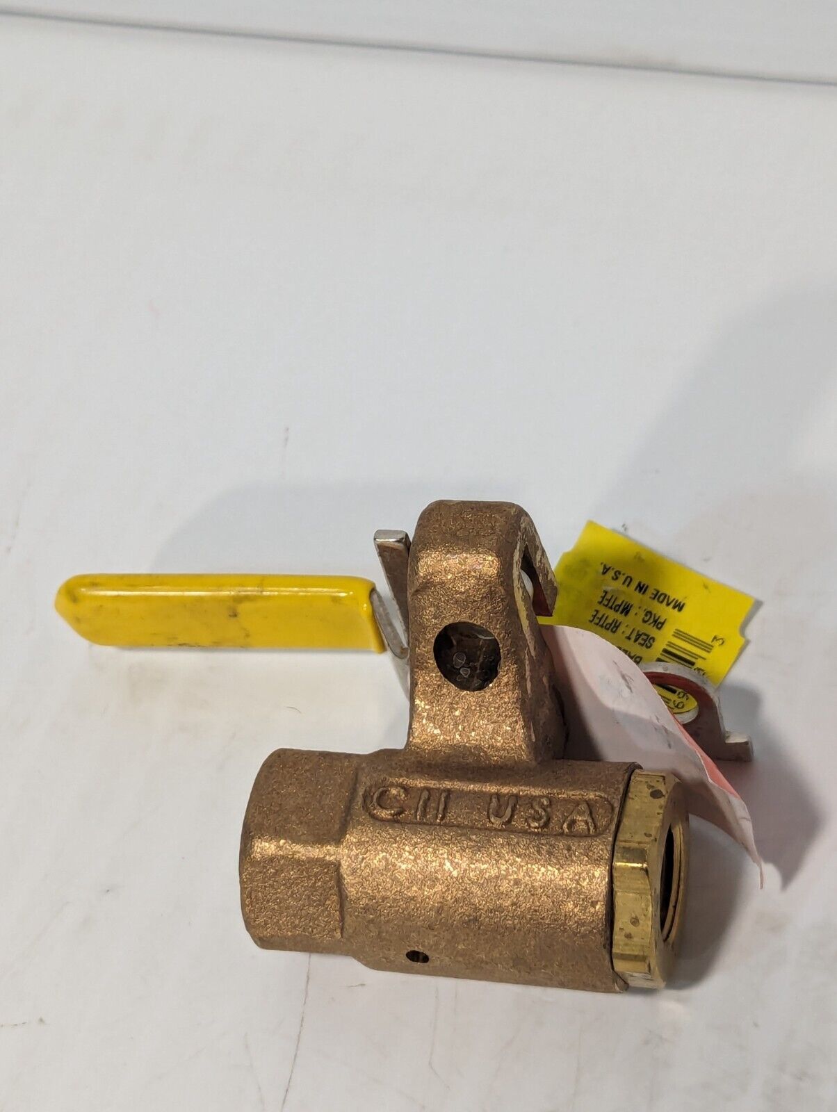75-102-41 Apollo Brass Conbraco Ball Valve With Lock 3/8 NPT - Free Shipping