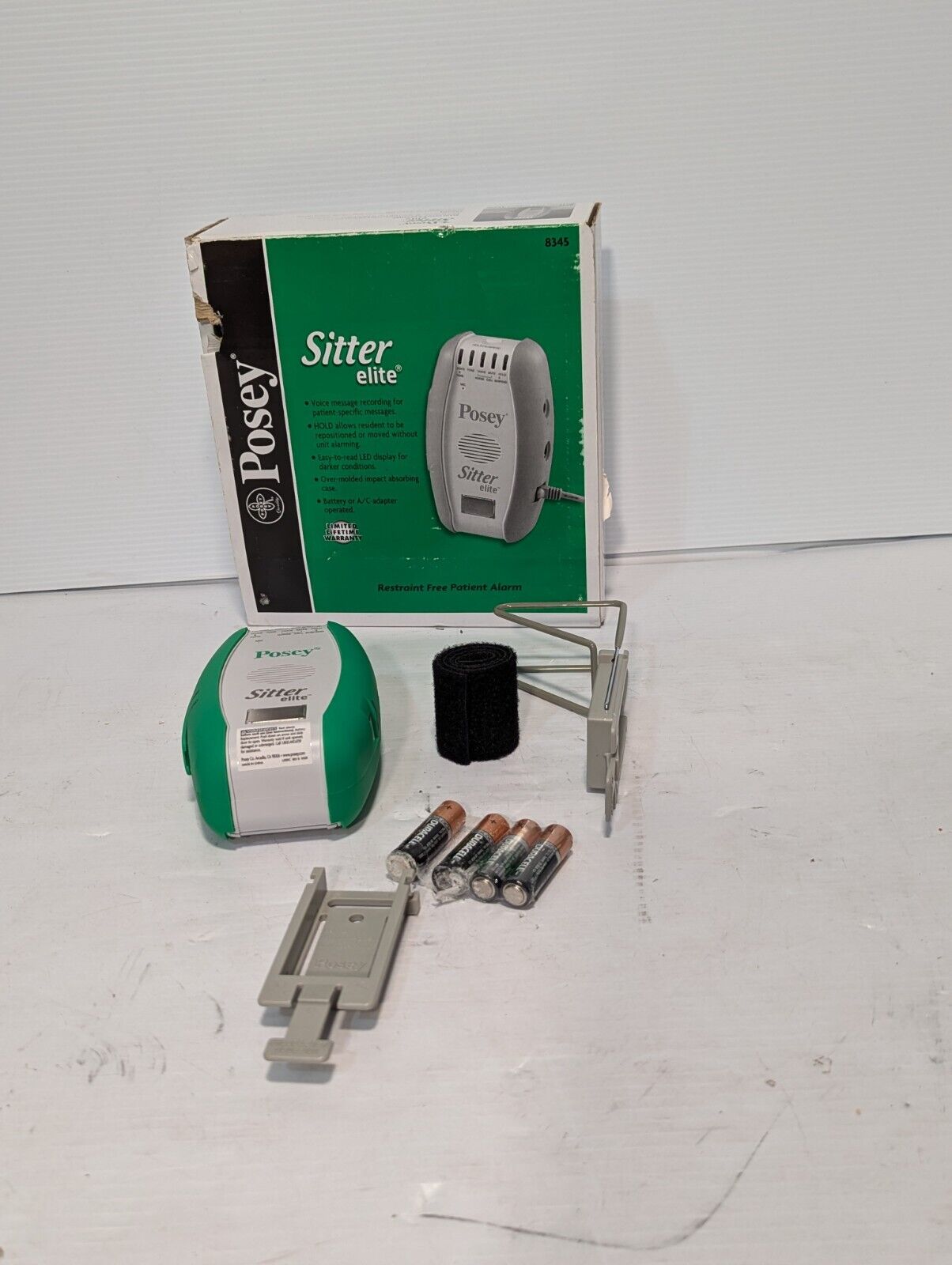 Large lot of 140 Posey 8345 sitter elite alarm systems - Free Shipping