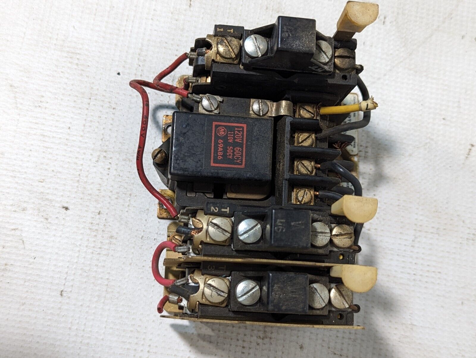 Allen Bradley 709-TOD Motor Starter, Series K, NEMA Size 00, 110/120v Coil