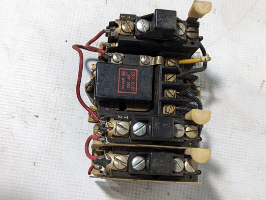 Allen Bradley 709-TOD Motor Starter, Series K, NEMA Size 00, 110/120v Coil