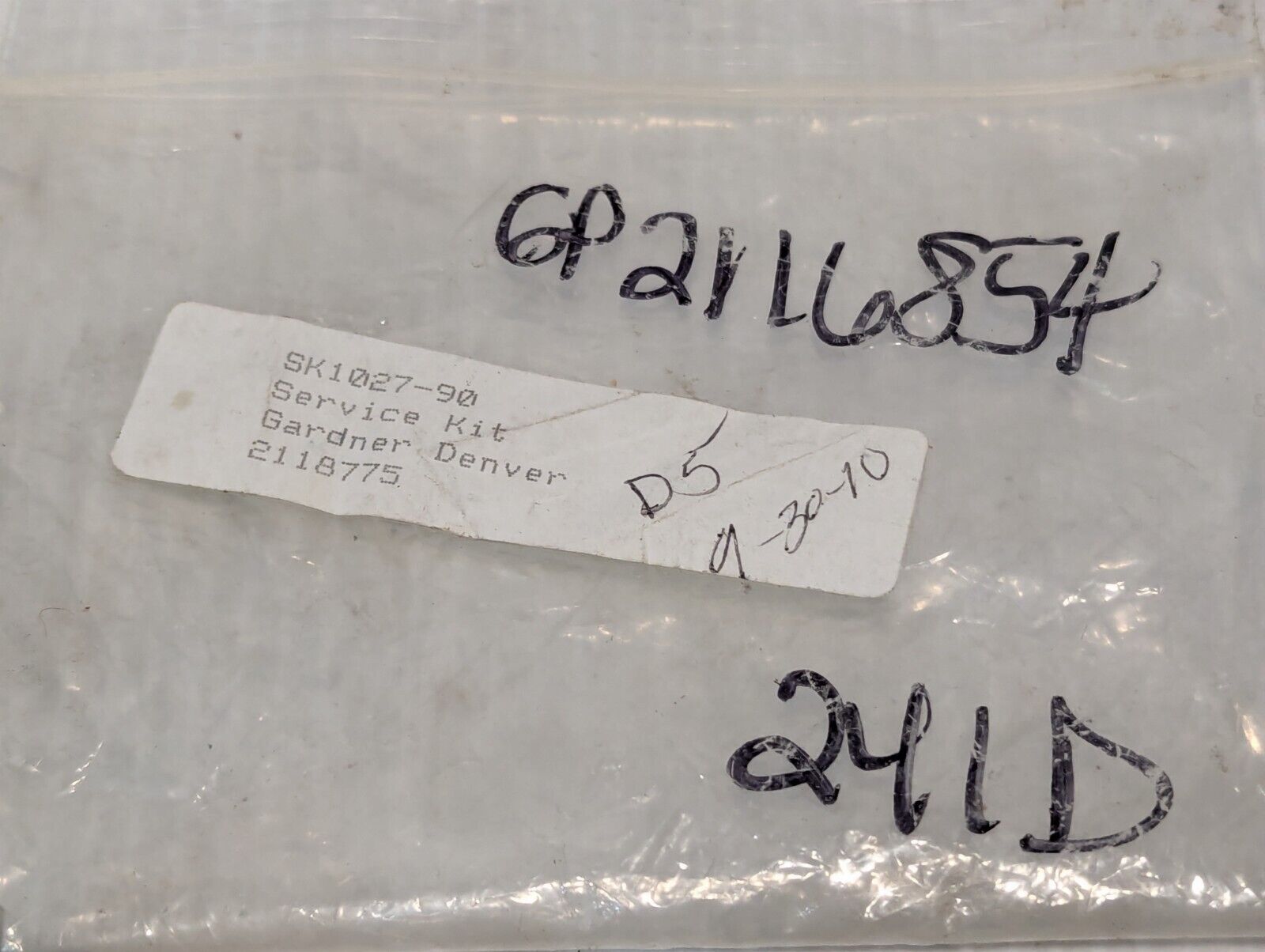 Gardner Denver 2118775 Minimum Pressure Valve Service Kit - Free Shipping