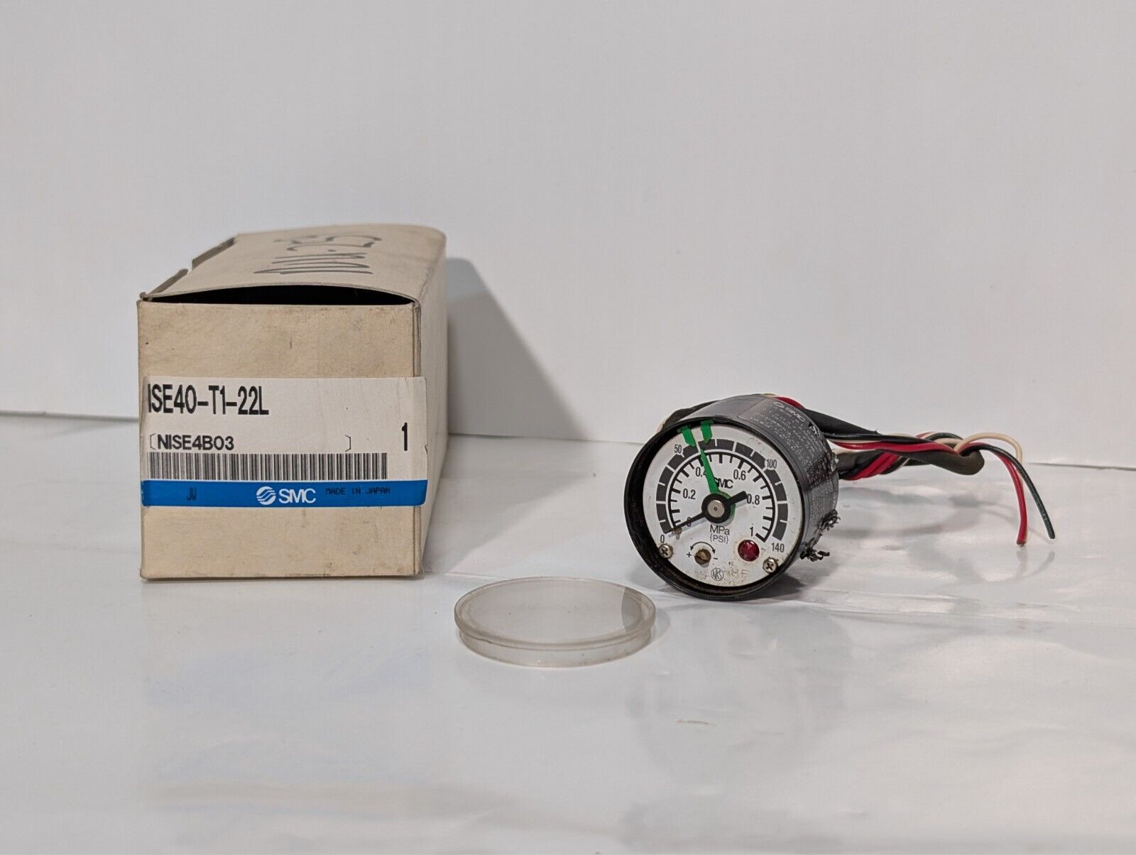 SMC ISE40-T1-22L Pressure Regulator 0-1MPa 0-140PSI