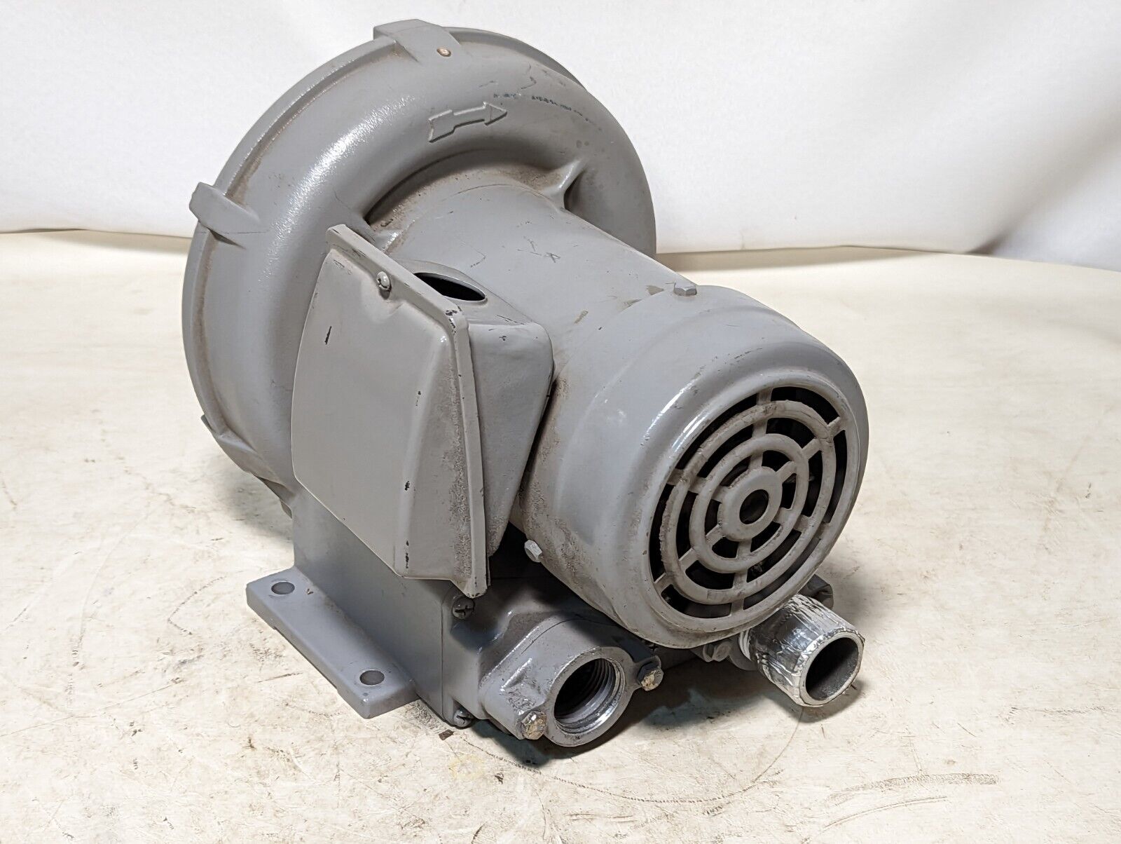 Unbranded ring compressor, presumably 3 phase, at least 1 HP, and Fuji
