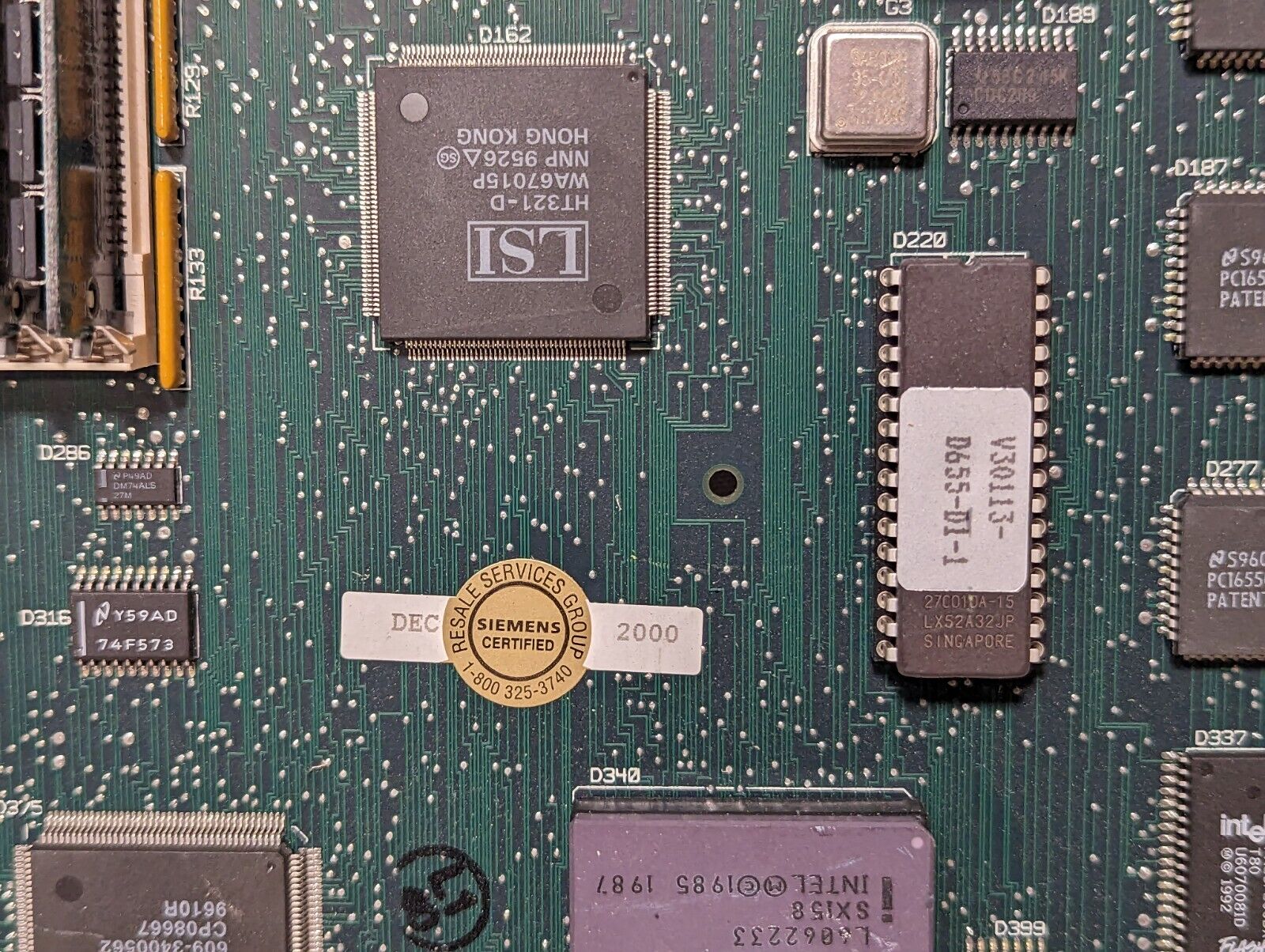 Siemens 30E8456 circuit board DMP Q2212 X000 