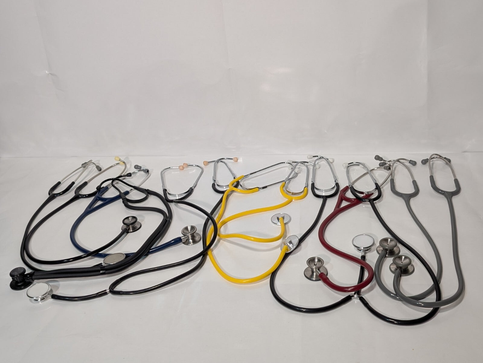 [19] Stethoscopes Assorted Incld. ADC Adscope 603 3M Littmann Cardiology III IV