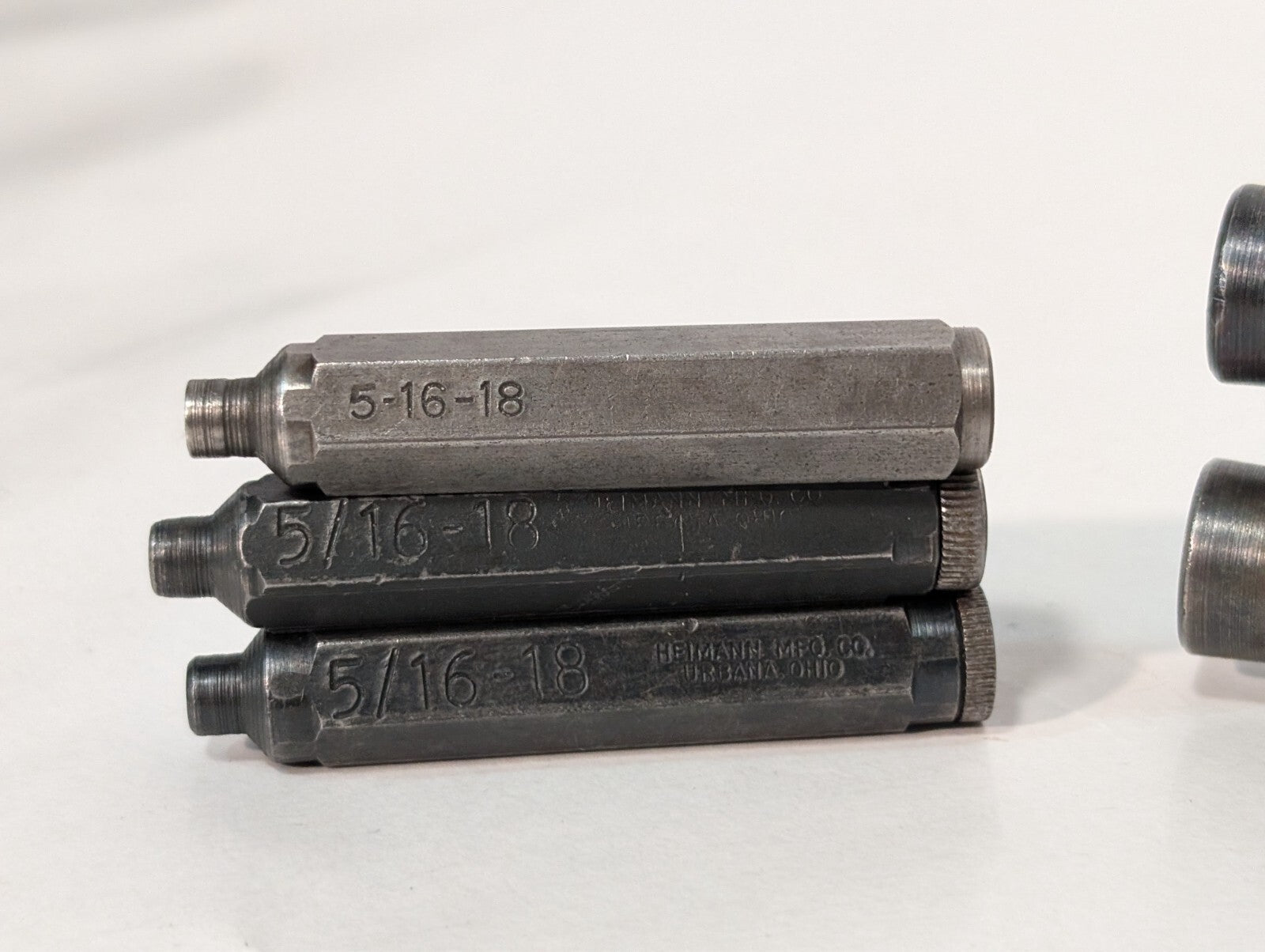 (25) Heimann Transfer Screw Incl. 3/8-16, 1-2-13, 5-8-11, etc. See photos+desc.