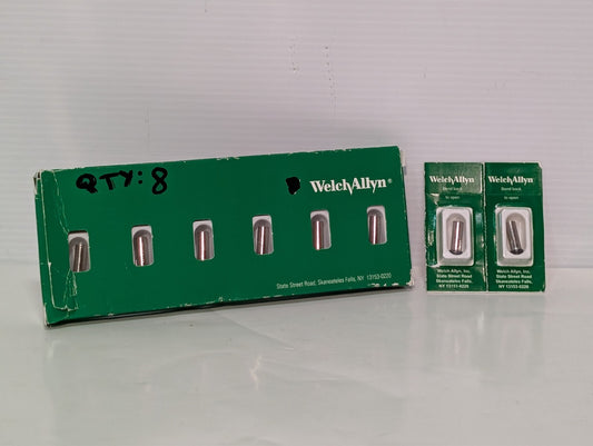 (8) Welch Allyn 03000-U6 Halogen 3.5V Replacement Lamp 6-Pack and 2 Singles