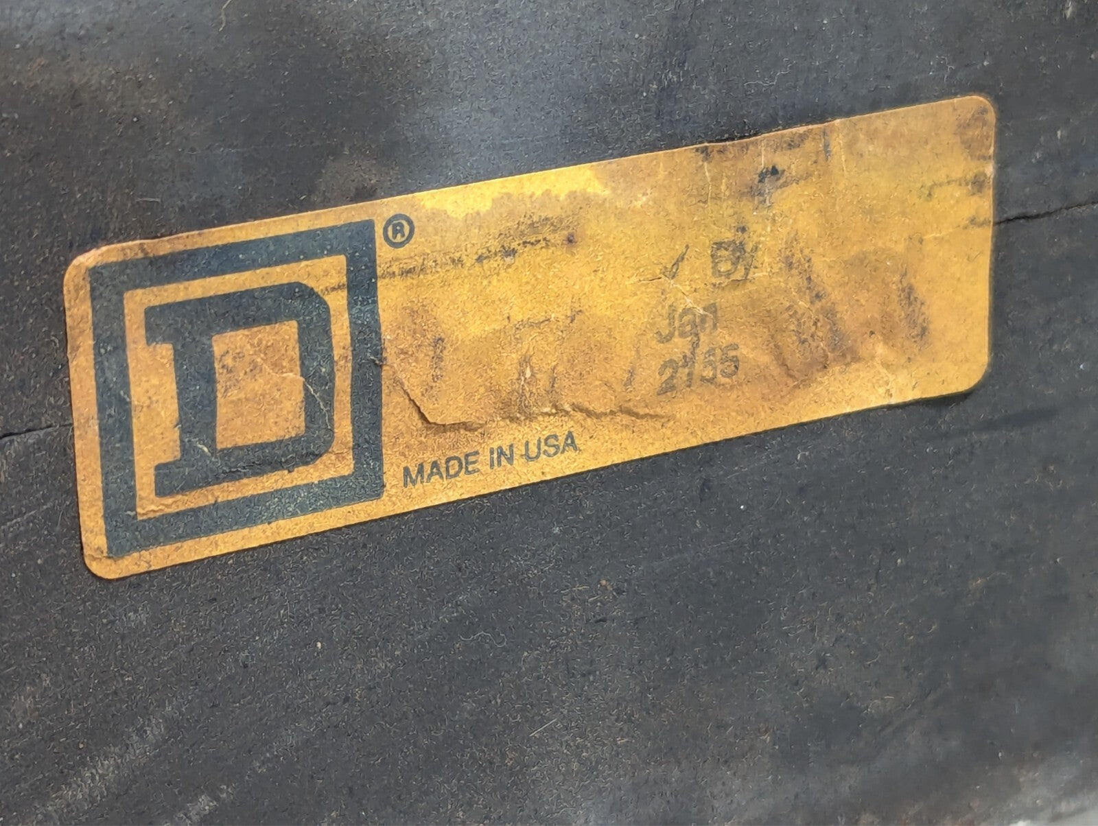 Square D LA36300 I-Line Plug On Circuit Breaker 300A 600V 3P 3PH LA 300A 3 Pole