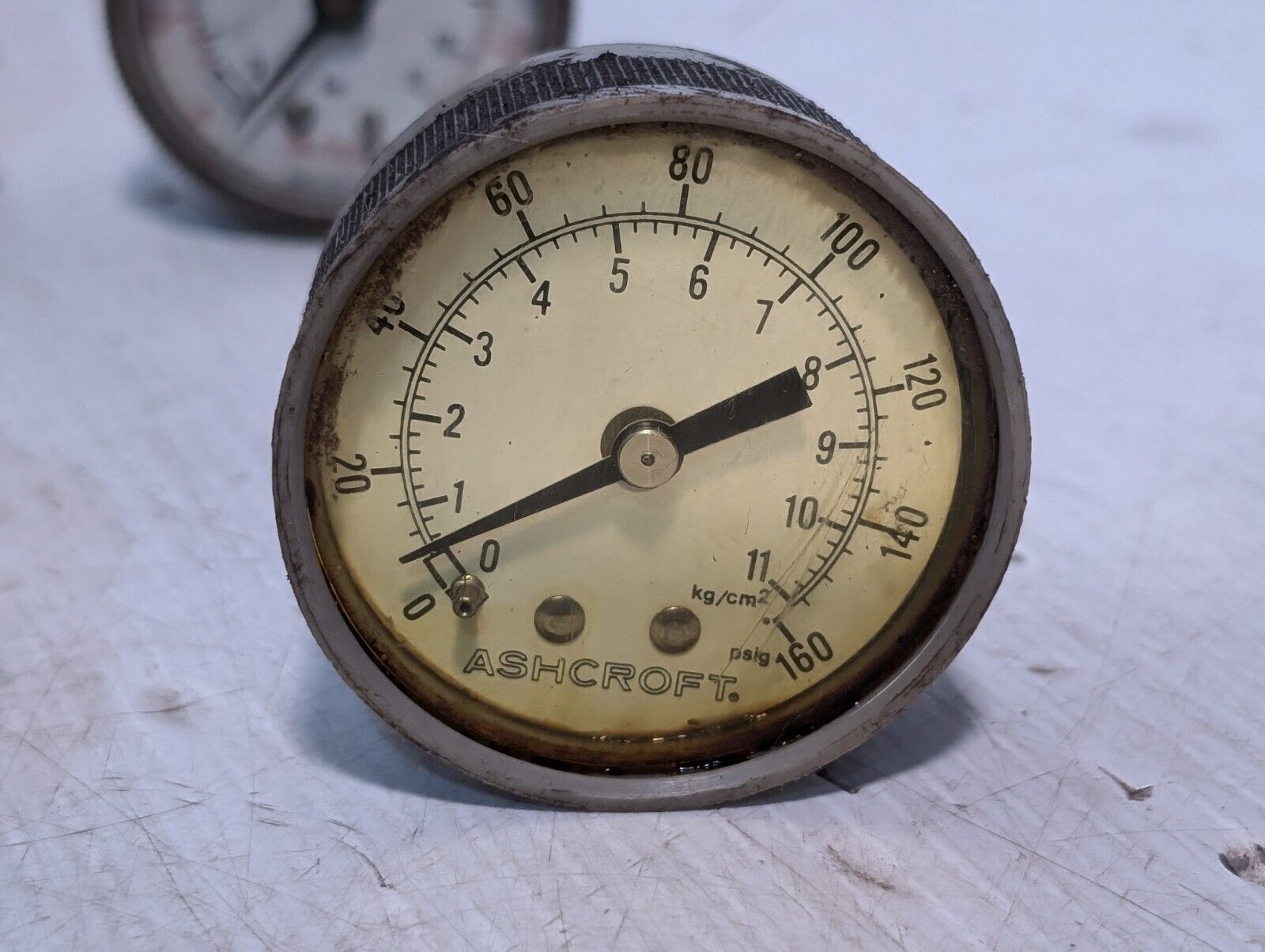 Lot of 11 Pressure Gauges, Assorted Brands and Sizes - Free Shipping