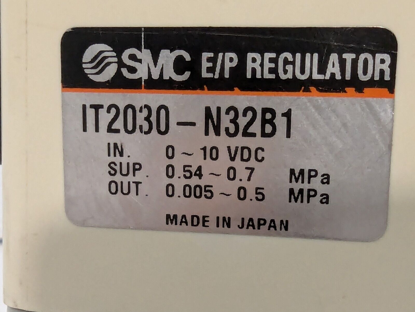 SMC IT2030-N32B1 E/P Pneumatic Regulator - Free Shipping+Returns