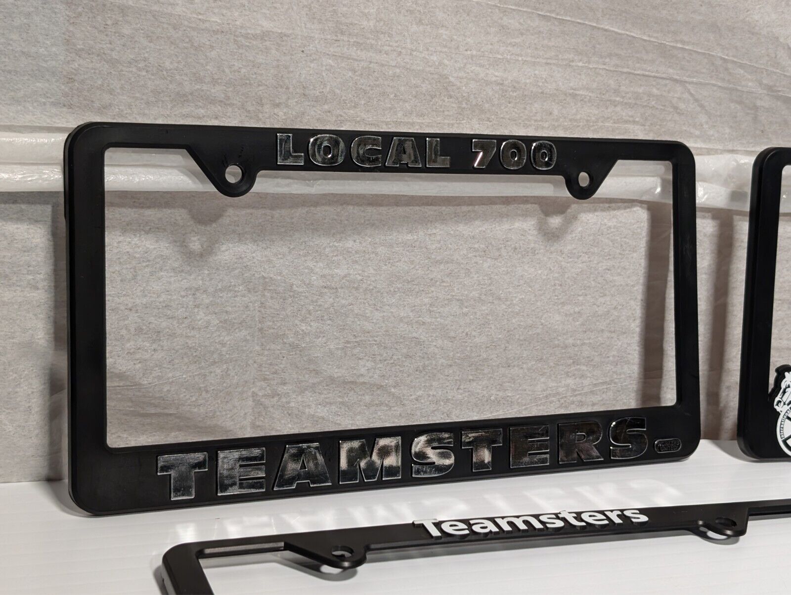 Teamsters Local 700 License Plate Bumper Stickers Paraphernalia