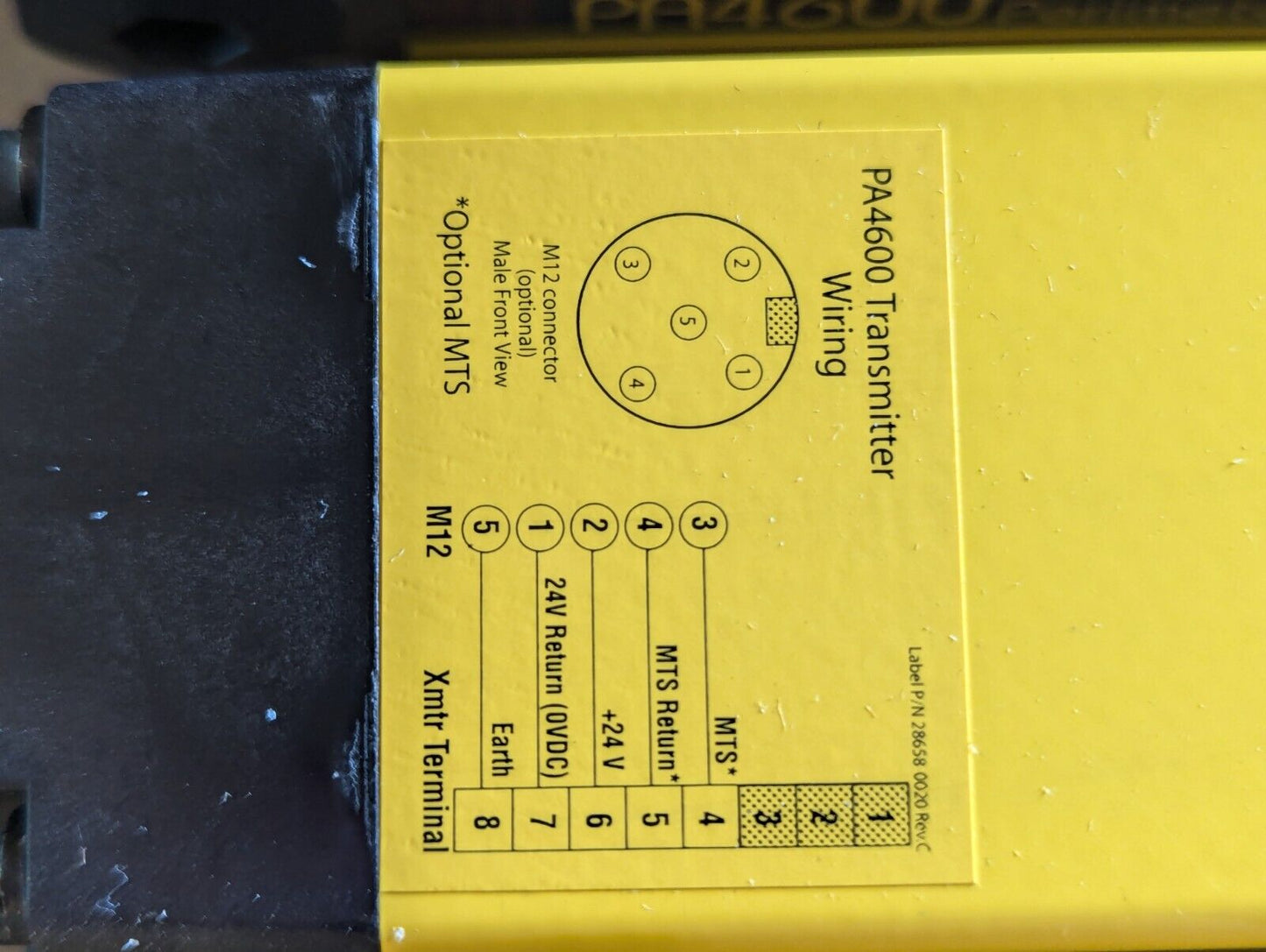 STI 82560-0010 light curtain set, transmitter/receiver pair